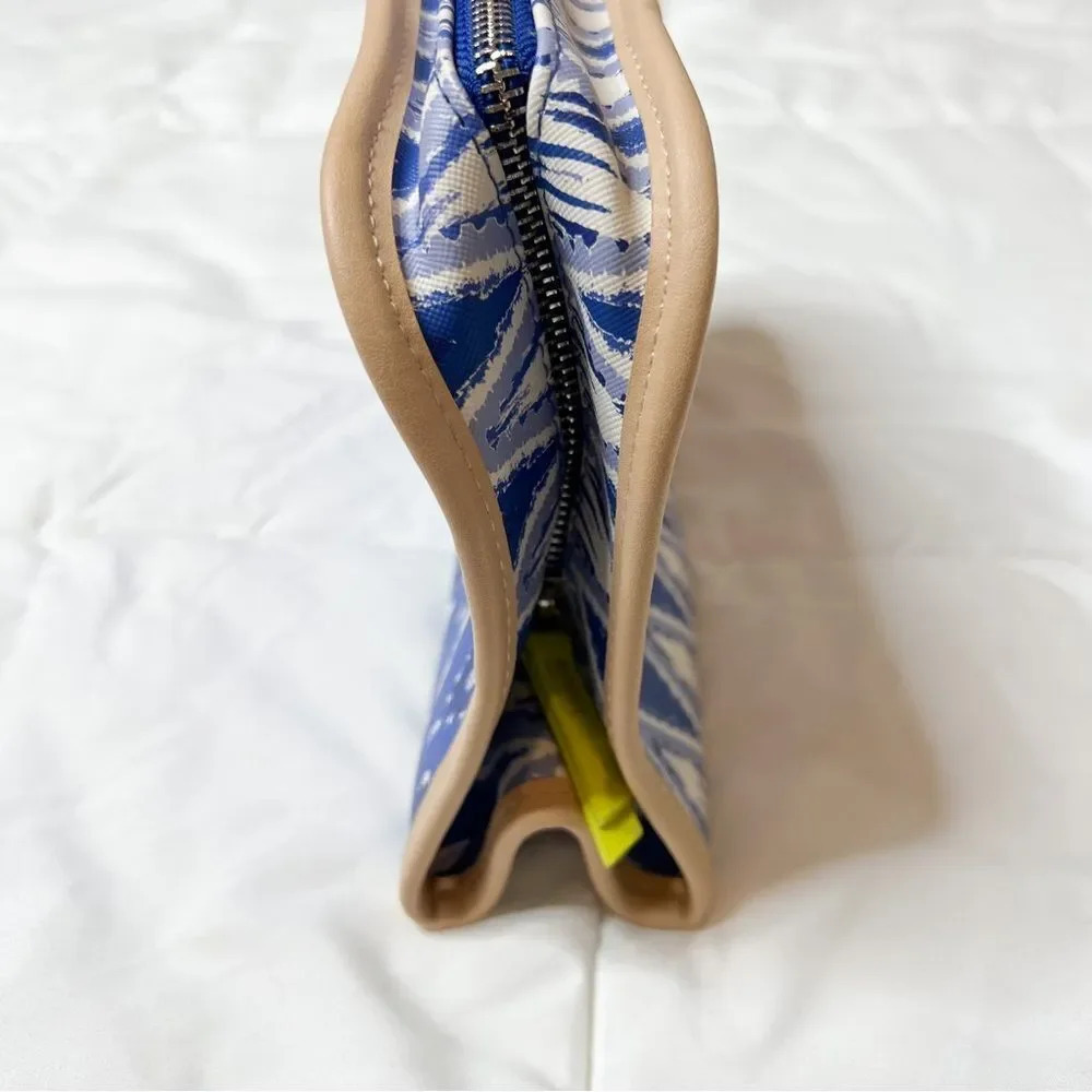 Stella & Dot Blue Ikat Makeup Bag - Picture 5 of 10